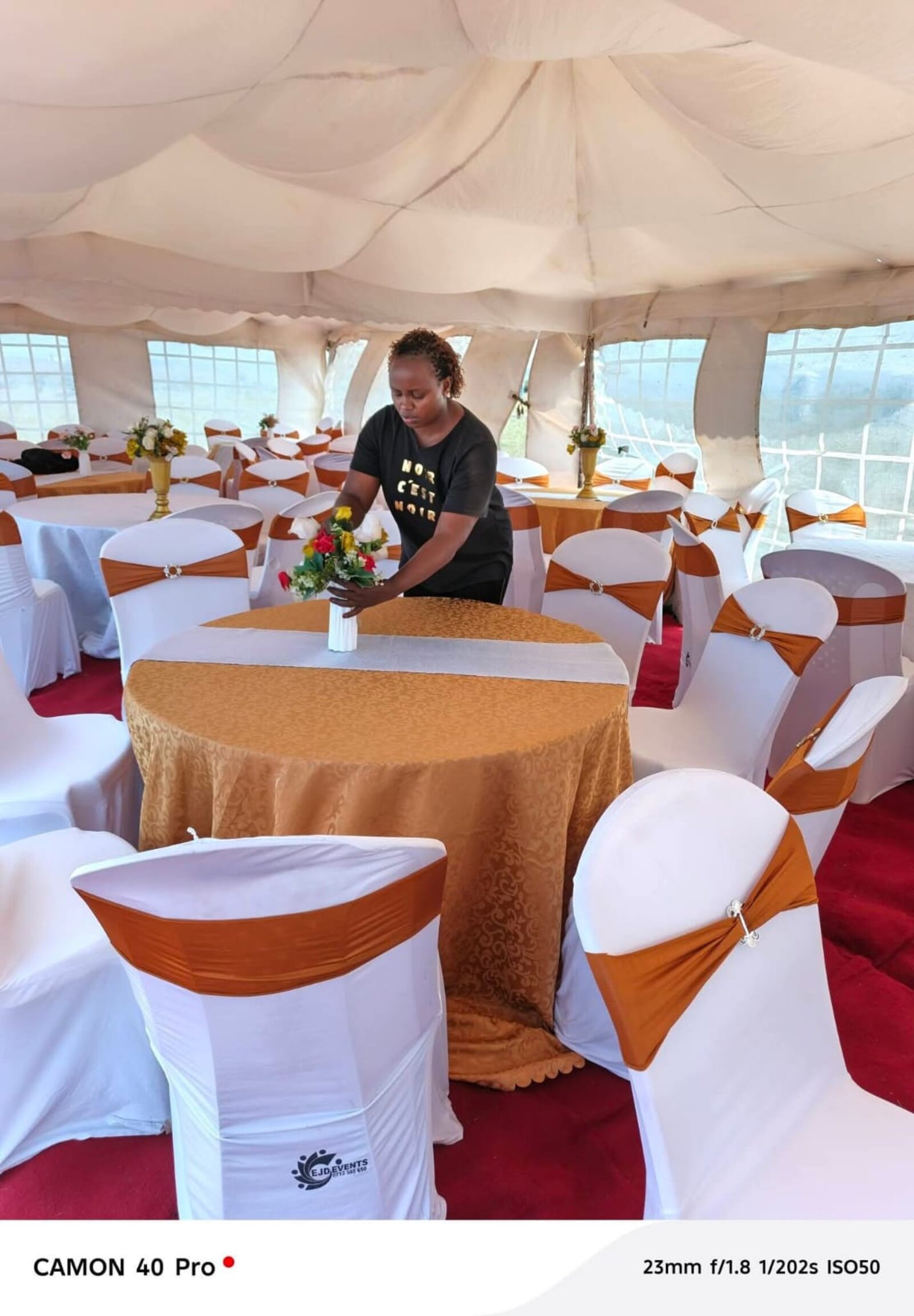 Tent Interior View